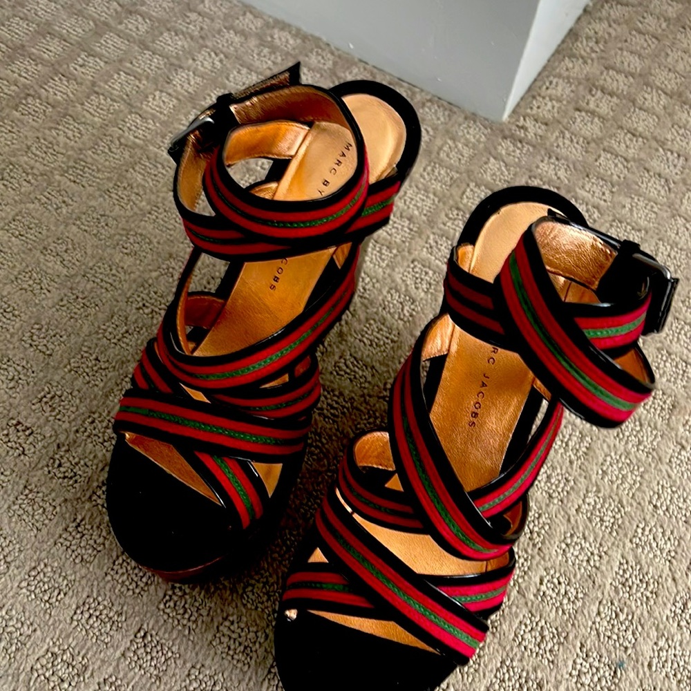 Brand new Marc Jacobs wedges 38.5. No box.
